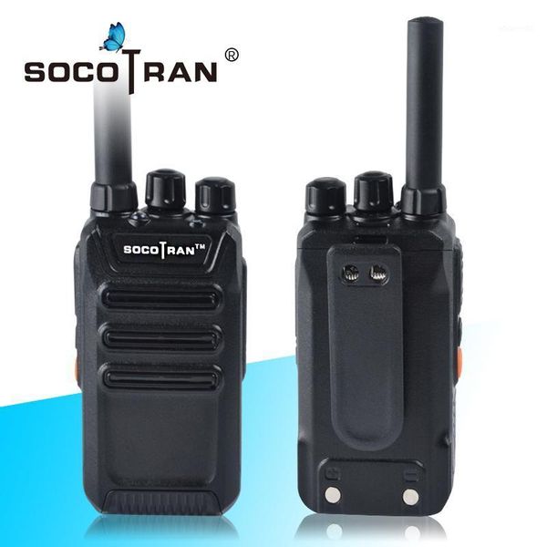 

ham radio portable two-way radio uhf 400-470mhz handheld mini walkie talkie 2w rechargeable li-ion battery vox scramble socotran1