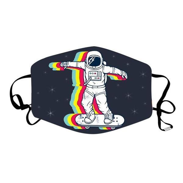 

fast delivery astronaut print children and sand exhaust sunscreen face mask breathable cycling mask bandage wmtjqk xhhair