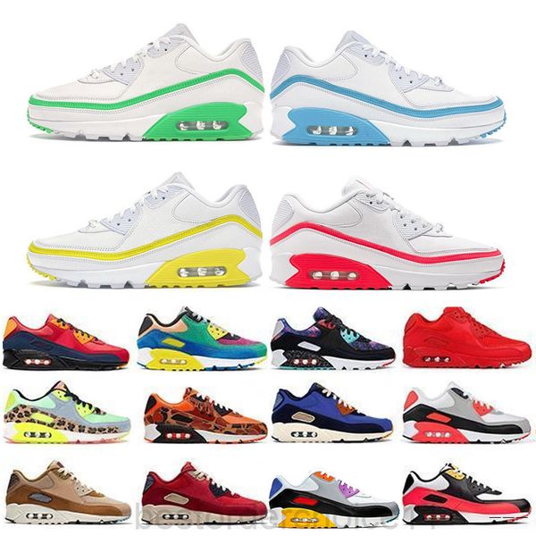 

ale casual shoes 90 elephant patch bred atomic teal university red mens trainer breathable 90s outdoor men women sports sneakers gbb8