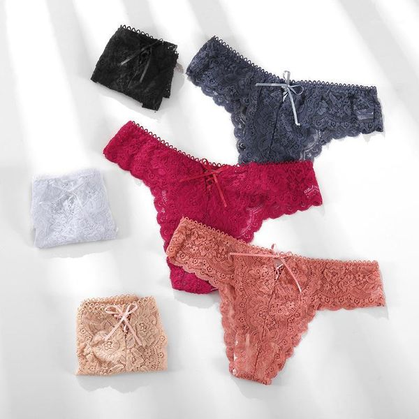 

panties underwear woman lace thong g-string panty woman thong t-back female underwear for thongs sexy1, Black;pink