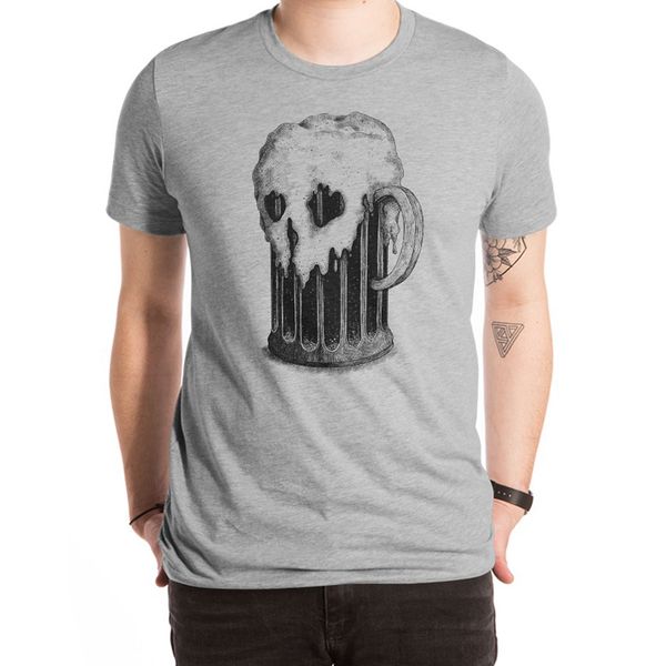 

dark lager t shirt alcohol booze skulls bones skeletons food crew sweatshirt raglans halloween horror sport hooded sweatshirt hoodie
