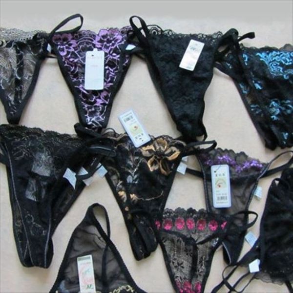 

new llingerie micro underwear intimates erotic sheer see through panties bras cute breifs silk thongs g-string for women, Red;black