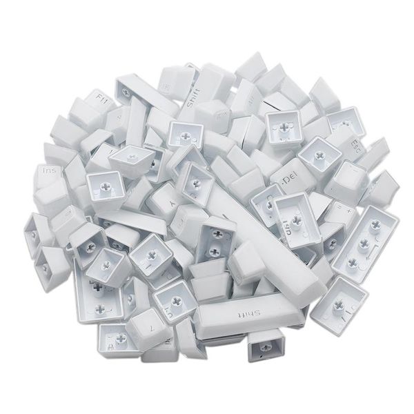 

104 key abs keycap set diy mechanical keyboard crystal keycaps replacement button