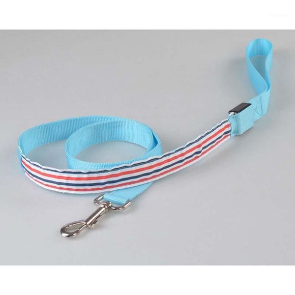 

pet dog products led illuminate bulb leashes lead traction rope1