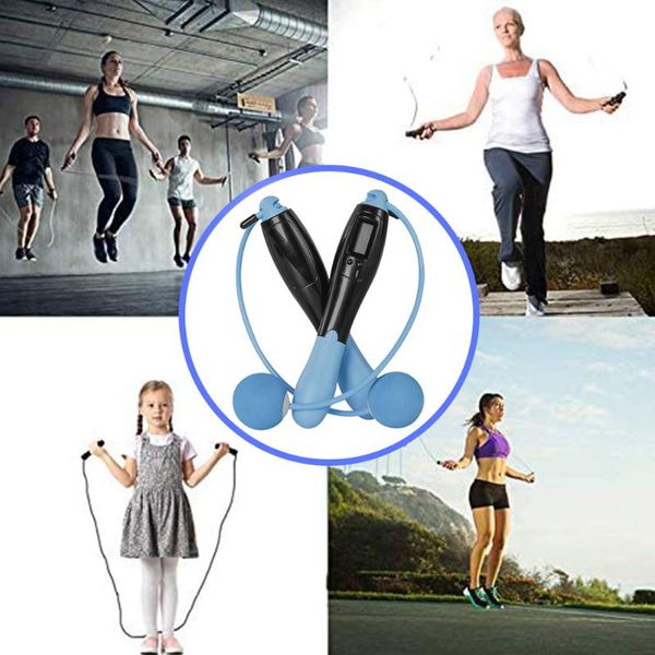 

home fitness workout equipment skipping rope gym fitness home exercise jump rope with electronic counter skipping