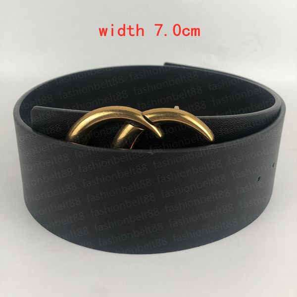 

designer belt women belts women belt fashion big buckle belt real leather width 7.0cm belts designers belts for women, Black;brown