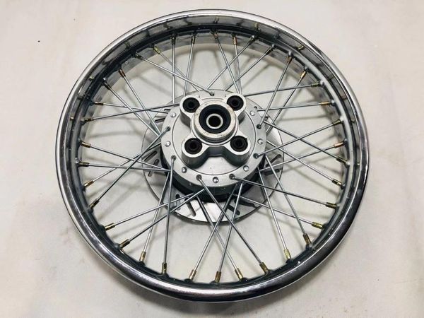 

cg125/wy125 spokes 1.4/1.6/1.85/2.15-18 2.15/2.5/3-17 2.15/2.5-16 motorcycle wheel rim with sprocket brake disc disk rotor hub