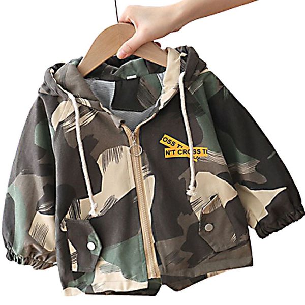 

autumn winter baby girl clothes 1-6yrs boys jacket hooded cashmere coat 100%cotton camouflage children coat toddler kids jackets 1029, Blue;gray