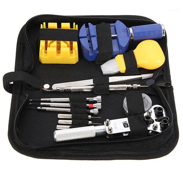 

wholesale-promotion 13pcs watch repair tool kit set case opener link spring bar remover tweezer