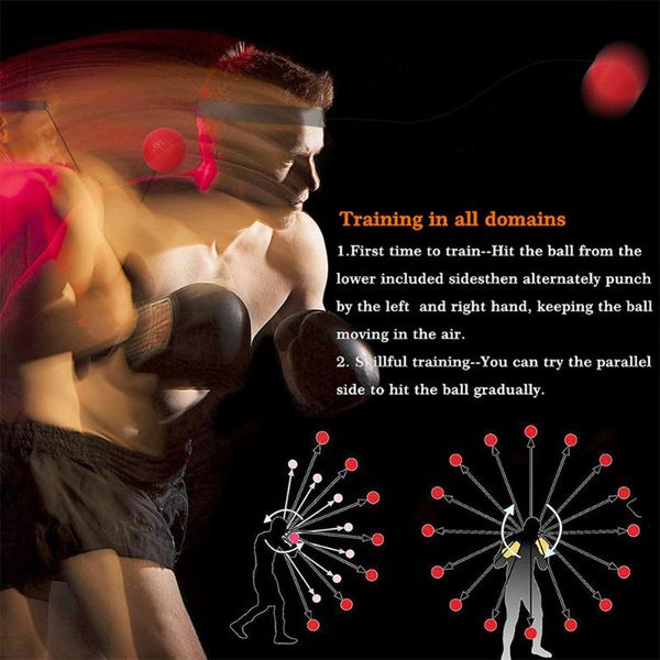

accessories ball boxing reflex punching speed for training durable