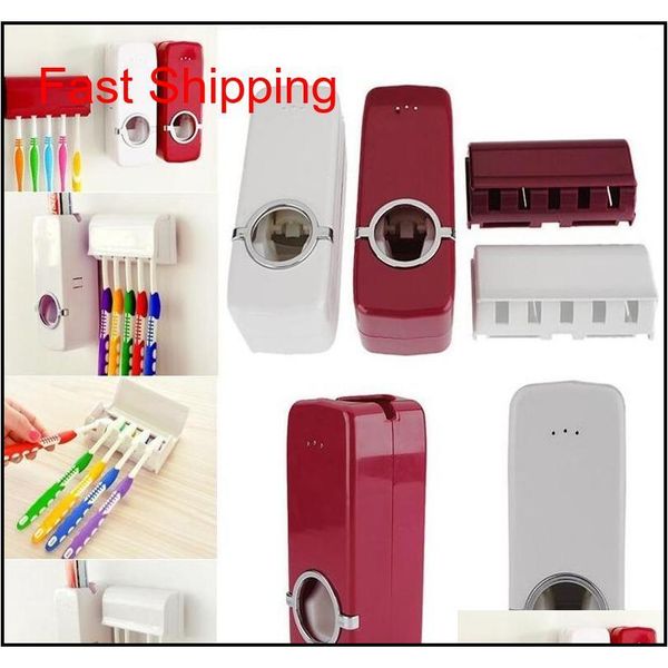 

new style on matic toothpaste squeezer bathroom toothpaste holder suction wall washing set dustproof toot qylsge homes2011