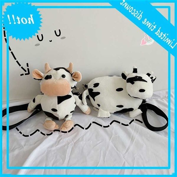 

cute calf female 2020 new cartoon plush doll bag