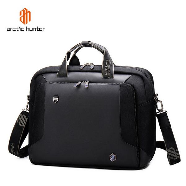 

men business briefcase large capacity 15.6 inch lapbags for man office shoulder bag male handbag waterproof computer pocket