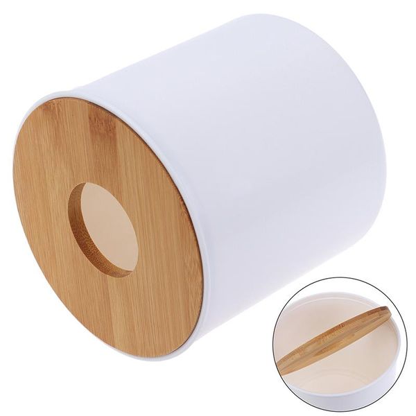 

new plastic tissue box wooden cover paper home car napkins holder case decoration wholesale