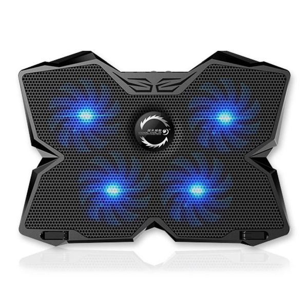 

lapcooling pads professional game usb cooler with 4 fans slide-proof stand 14"15.6" 17 inch notebook fan