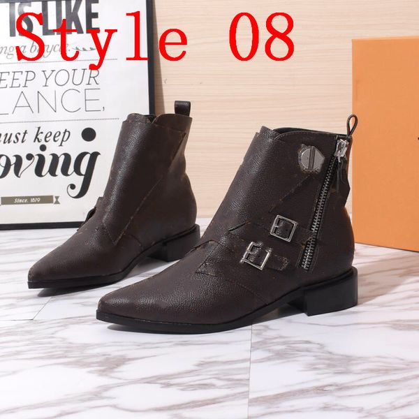 

r shoes fashion women's black matte leather thick soled short boot pocket real leather shoes size 35-41