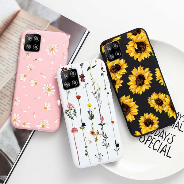 

samsung galaxy a42 soft silicone case, samsung galaxy a42 6.6 inch soft silicone case, marble and dragon flower printed case