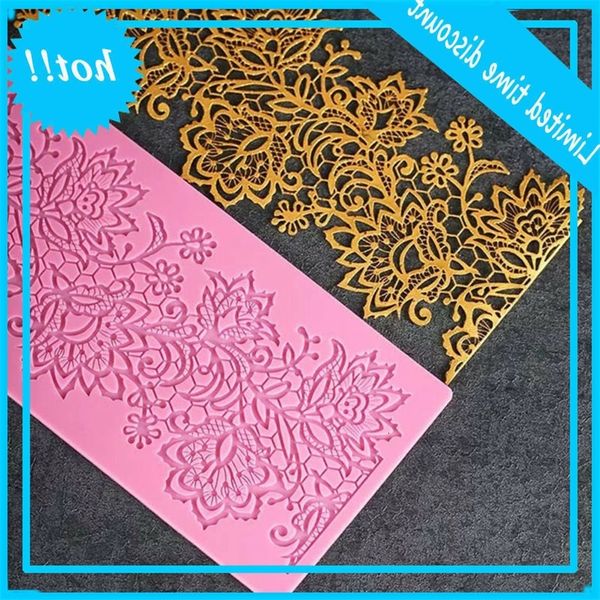 

silicones diy deco edge wedding mold sugar ambitious founder mat cake decoration bakken tools poison