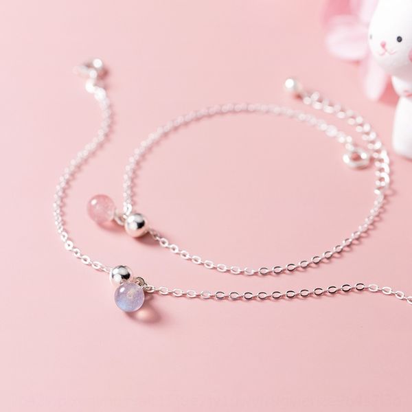 

eloge s925 серебряный женский японский корейский стиль простой девушки сердце свет жемчужный браслет браслет braceletstrawberry braceletstra, Golden;silver