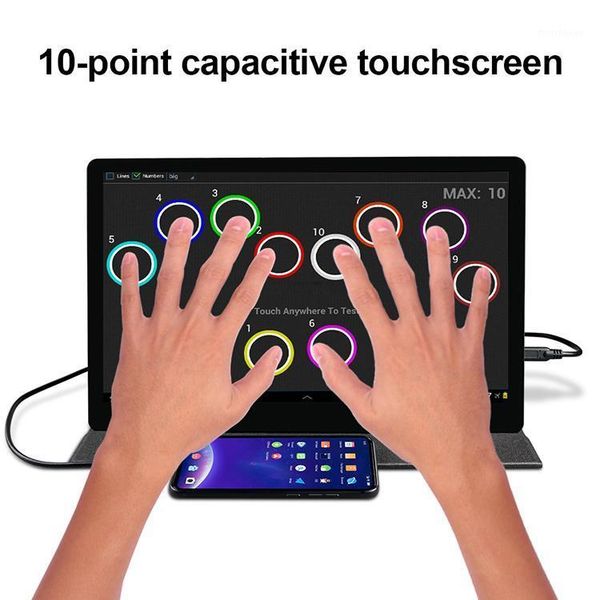 

monitors 12.5 13.3 15.6 inch 4k portable monitor hd usb-c ips 1080p video gaming monitor1