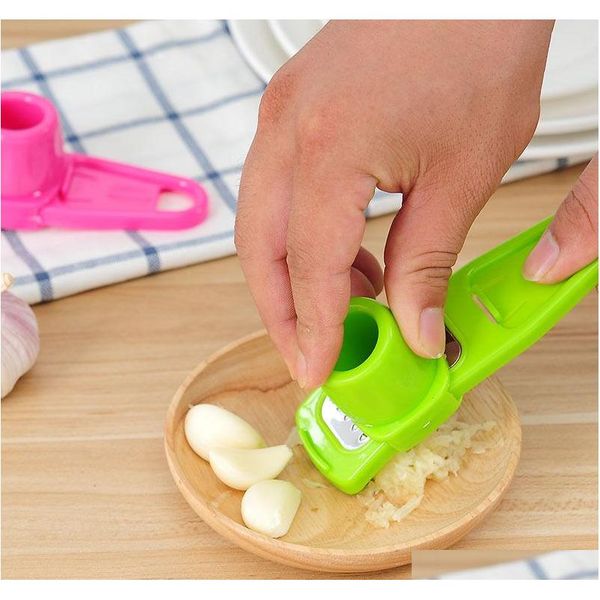 

candy color kitchen accessories plastic ginger garlic grinding tool magic silicone peeler slicer cutter grater planer ct0498 nqh2w