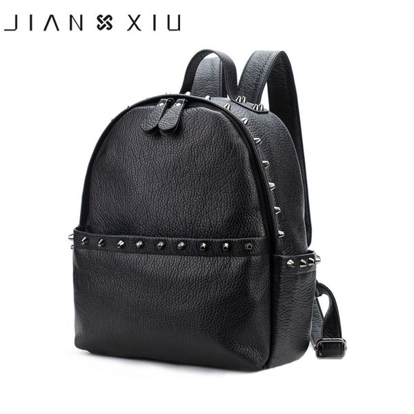 

jianxiu brand women backpack pu leather school bags mochilas mochila feminina bolsas mujer backpacks rugzak back pack bag 2019 c1023