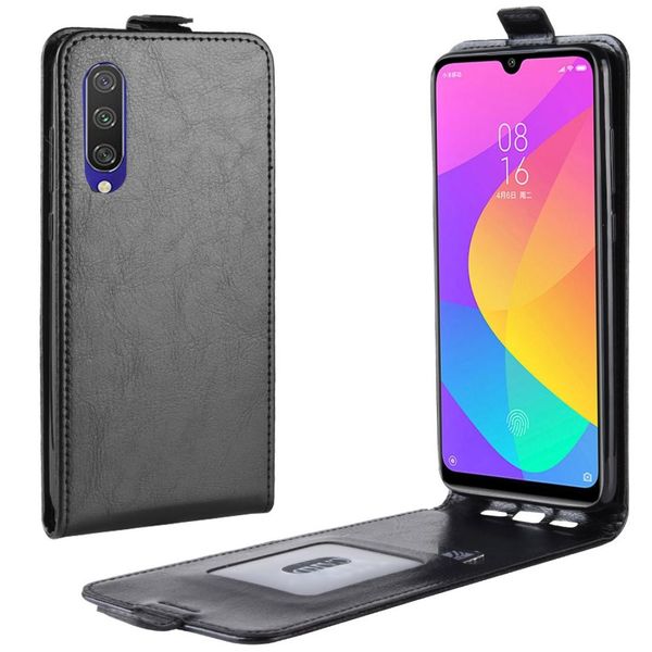 

crazy horse vertical flip leather protective case for xiaomi mi cc9e mi a3
