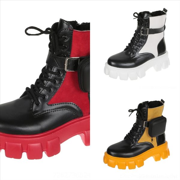 

uahr women boots lady eu boot snow boots fur one winter casual shoes shoes fashion boots rivet keep warm shoes withhigh, Black