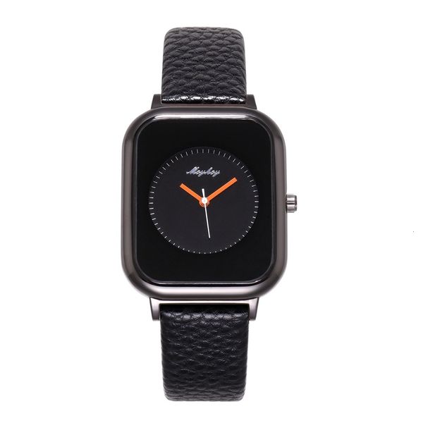 

new fashion square case simple quartz korean personality imitation intelligent dign lovers watch female