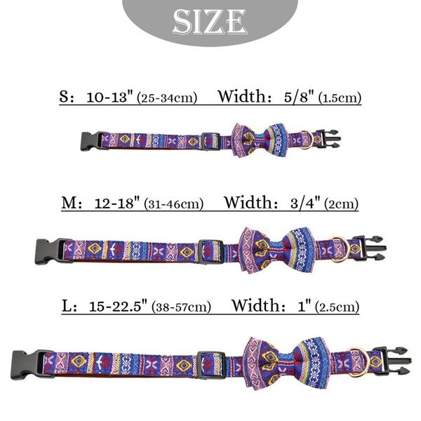 

cute bowknot dog collar adjustable pet puppy collar for small medium dogs cats chihuahua yorkshire pug collar perro pet wmtifm