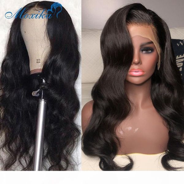 

lace front human hair wigs body wave lace front wig body wave wig 13x4 remy 180 brazilian hair wigs frontal, Black;brown
