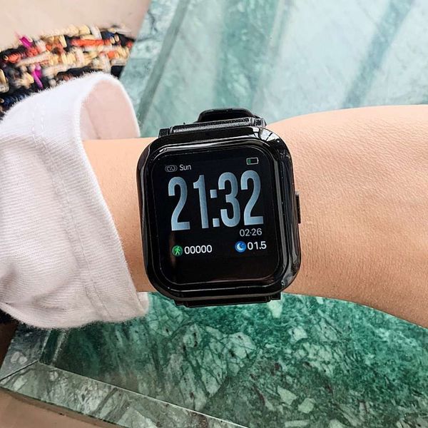 

personalized black technology color screen smart bracelet super long standby waterproof heart rate blood prsure sleep monitoring healt