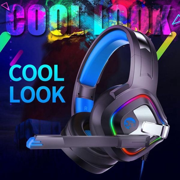 

4d stereo high-end led gaming headset for switch, for ps4 one pc1