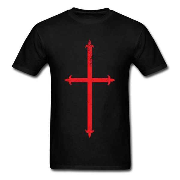 

red templar cross graphic father day fashion funny round neck youth funny s camisetas sport hooded sweatshirt hoodie men t shirt