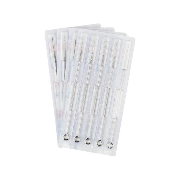 

ghost spider 50pcs assorted sterilized tattoo needles 1/3/5/7/9/11/13/15/18rl needles round liner lining tattoo needles ghos qyloei