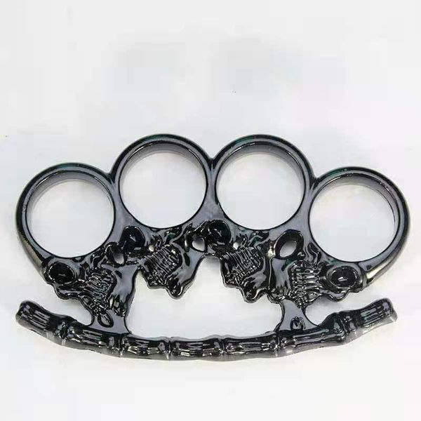 

self defense metal iron four finger tiger metal ring fight legal ring glass fiber defense hand brace against 006