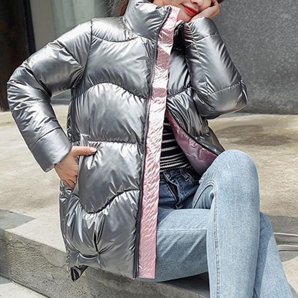 

women's winter jacket parka women's bread winter coat down jacket down parka women woman dropship1, Black