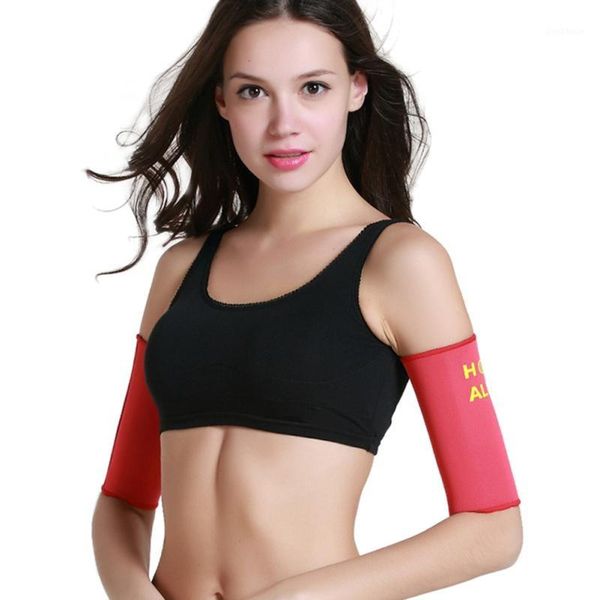 

1 pair khan steam sauna arm sleeve elbow support slimming slimmer sleeve wraps yoga shape wicking thin elbow pads1, Black;gray