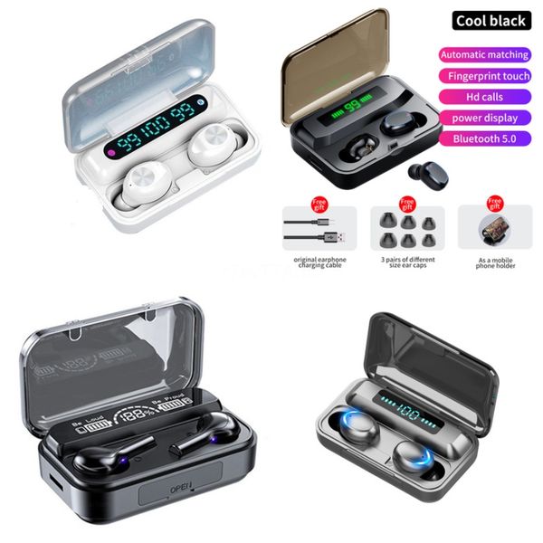 

pop-up in ear wired bluetooth headphones earphone with microphone for phone xr x xs max 8 7#552