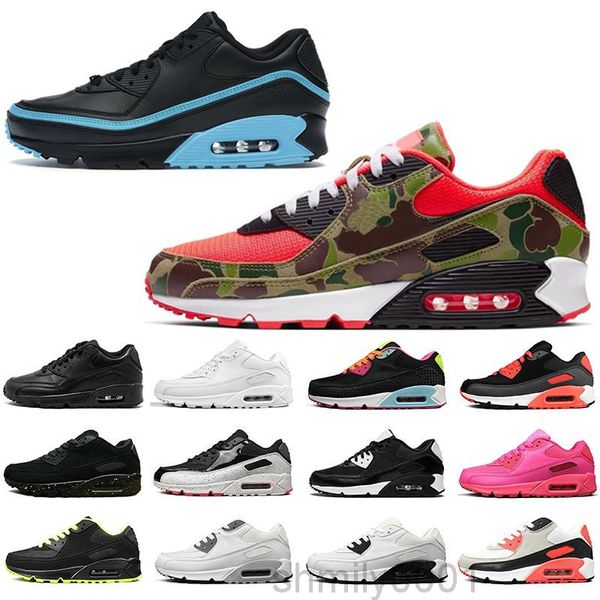

2021 new men sneakers shoes classic 90 men casual shoes sports trainer cushion 90 surface breathable sports shoes 40-46 3-yq