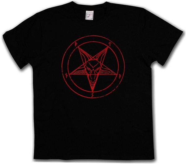 

baphomet pentagram sign t shirt aleister crowley pentagramm satanic circle 666 t shirts plus size tee sport hooded sweatshirt hoodie