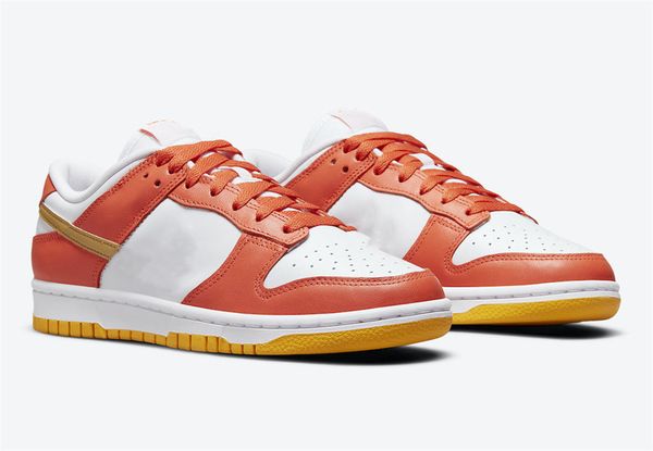 

shoes sb low golden orange flat womens white gold designer sports sneakers