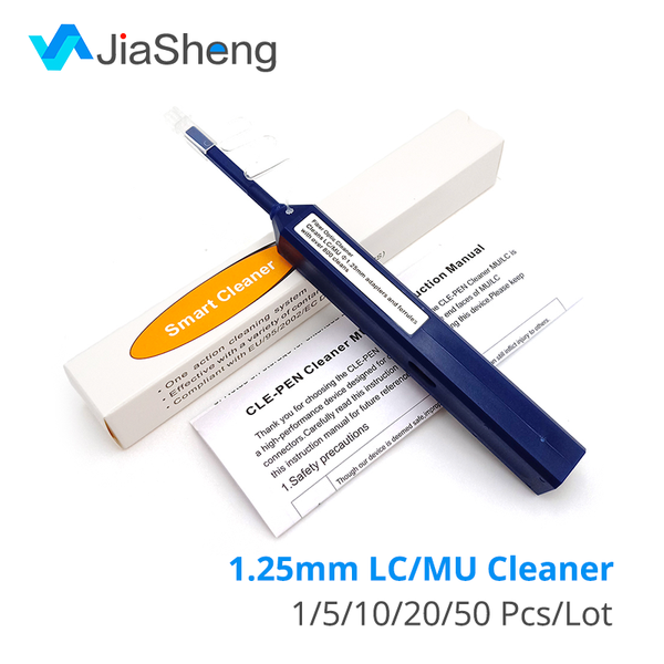 

fiber optic equipment one click connector cleaner pen for 1.25mm lc mu adapter