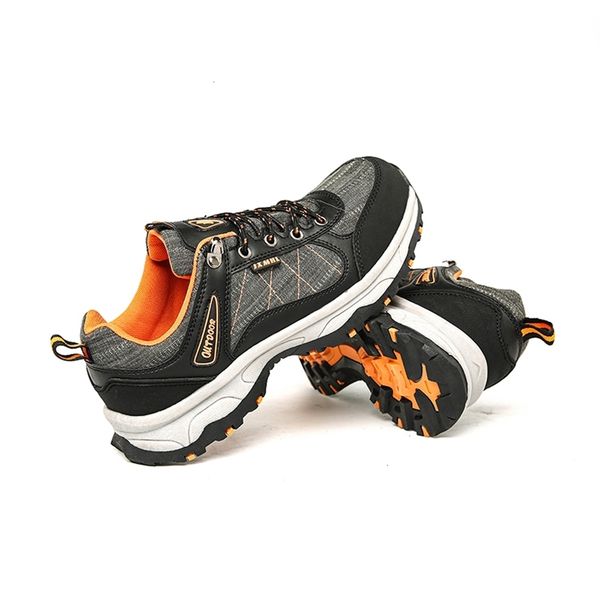 

non-slip men hiking sneakers lace up male climbing shoes outdoor sports trekking footwear soft walking jogging athletic zapatos