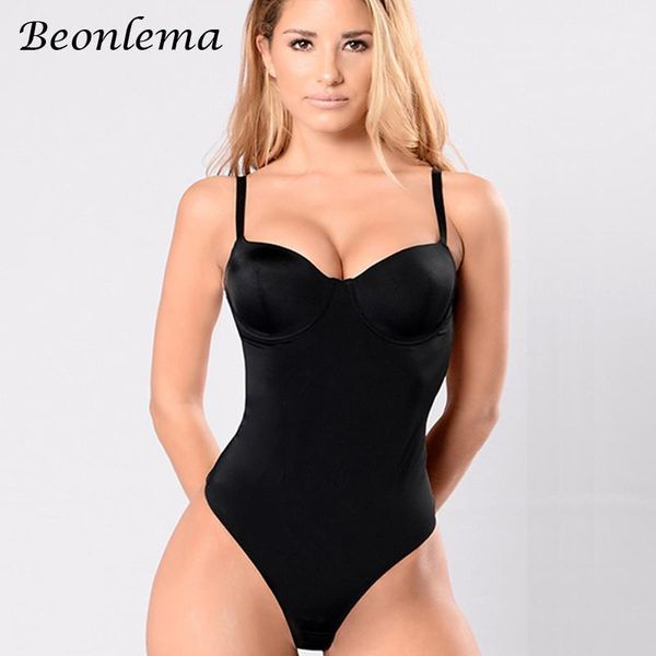 

beonlema women body bodysuits black backless push up bra gothic bodysuit mujer adjustable rompers tight dance 1, Black;white