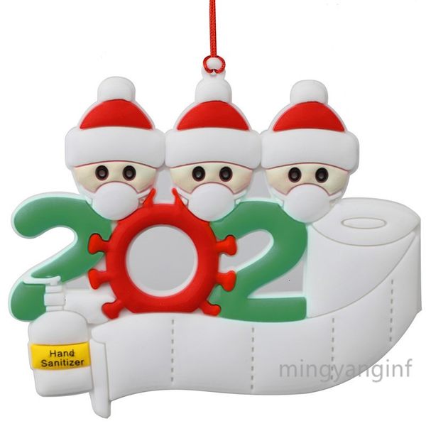

personalized christmas ornaments 2020 quarantine survivor christmas decorations ornaments for christmas tree decor xmas gifts my-inf0363