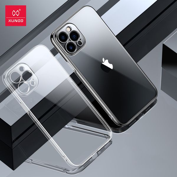 

чехол для 12/12 6,1 xundd противоударного soft shell назад подушка безопасности бампера крышка iphone 12 pro prective случаев