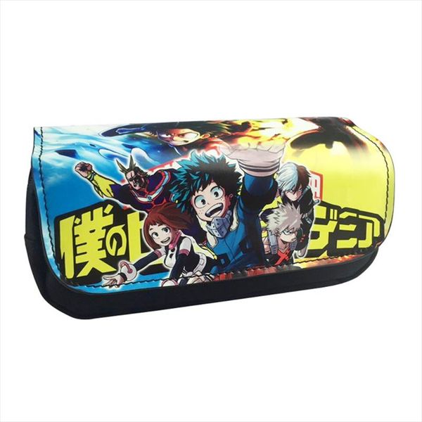 

wholesale jums comctions boku no hero academia cheestic mag makeup pough boy pen case kingdom hearts double zip bage