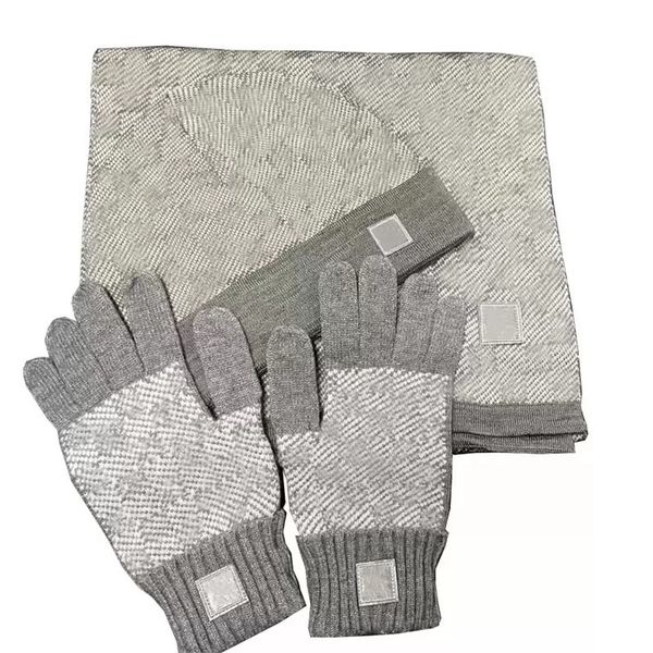 

men women beanie hat scarfs sets warm hats scarves glovess sets scarf fashion accessories 2022895, Blue;gray