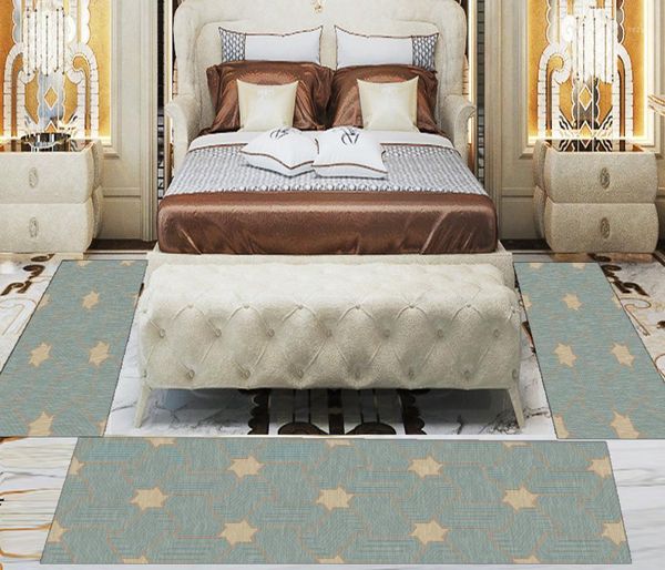 

else 3 piece green floor on yellow stars retro 3d print non slip microfiber washable decor bedroom hallway area rug carpet set1